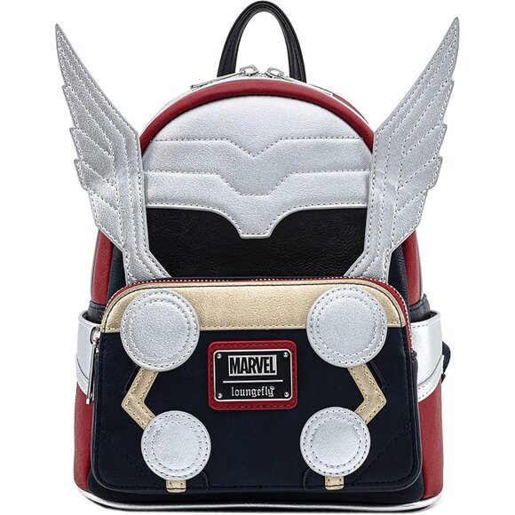 Marvel Thor Classic Cosplay Women's Faux Leather Double Strap Shoulder Bag with